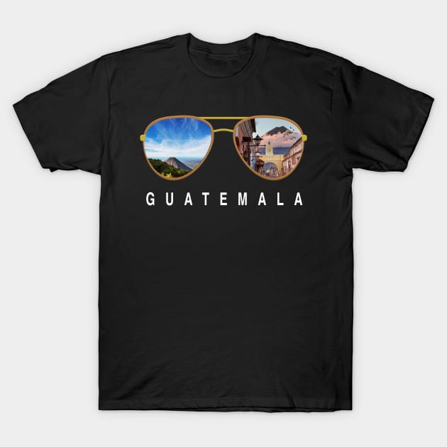 Guatemala Sunglasses T-Shirt by JayD World